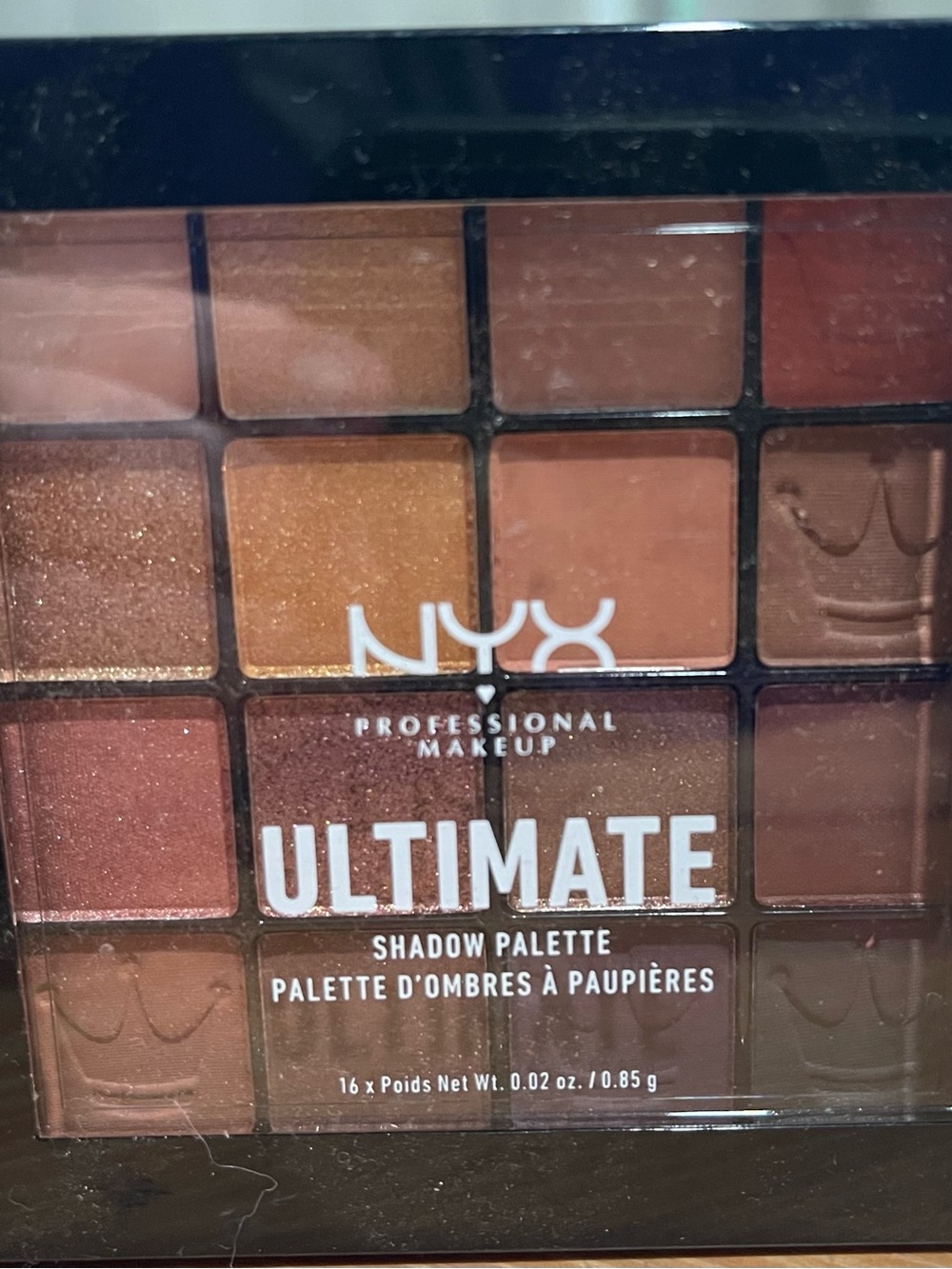 NYX Warm Bronze & Copper Eyeshadow Palette